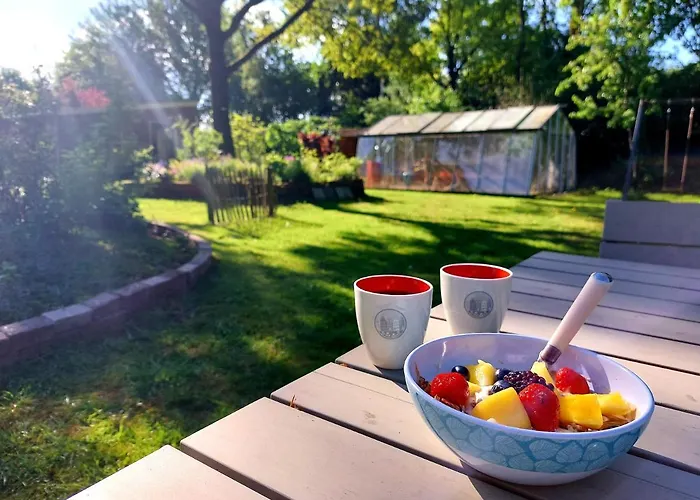 Pipowagen op boerderij camping