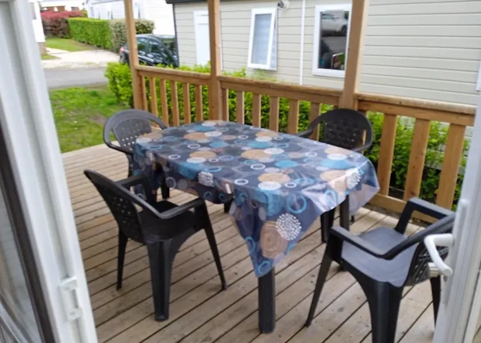 MOBIL-HOME TOUT CONFORT, 3 CHAMBRES, Domaine de Kerlann