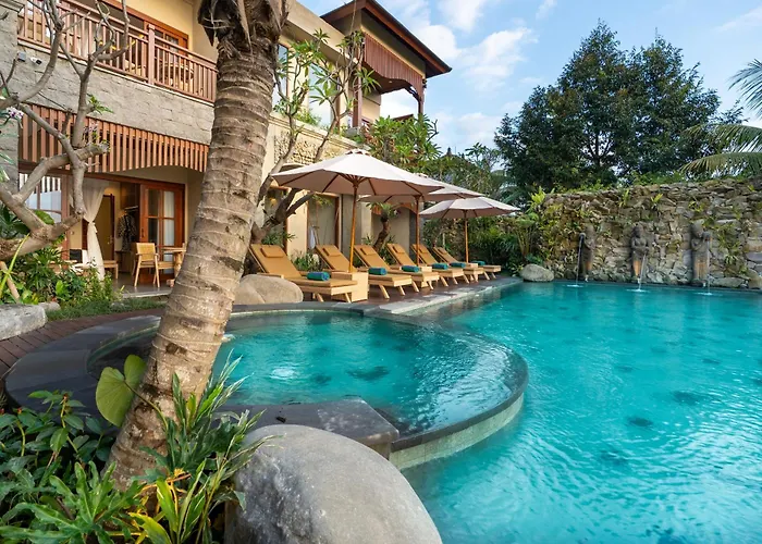 Jacuzzi hotel: Bliss Ubud Spa Resort