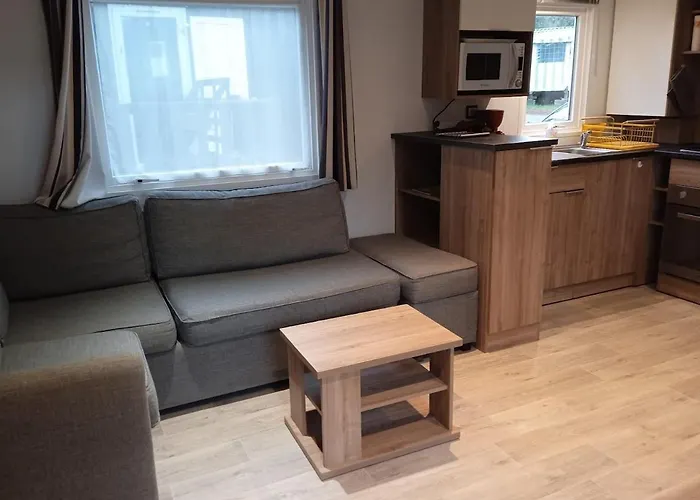 MOBIL-HOME TOUT CONFORT, 3 CHAMBRES, Domaine de Kerlann