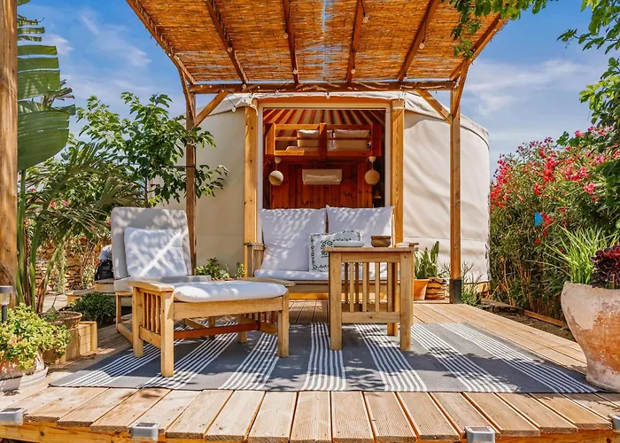 Yurt Kalamaki Seaside Glamping