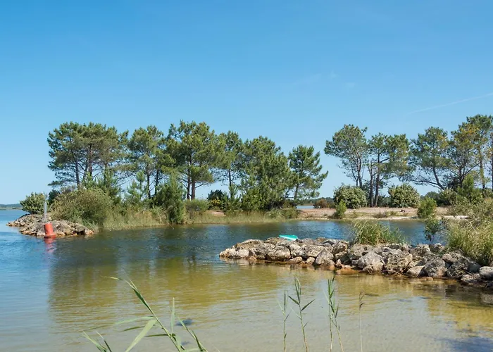 Mobil-Home A Hourtin - Terrasse, Piscine, Proche Lac & Ocean