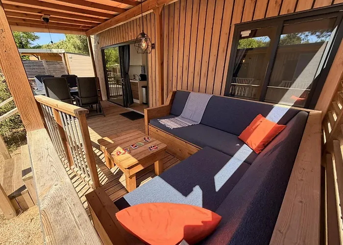 Estivo Premium Deluxe Mobile Homes On Camping Malibu Beach