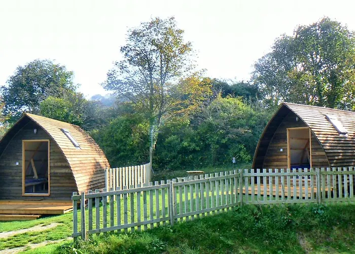 Tehidy Holiday Park Wigwam Camping Cabins